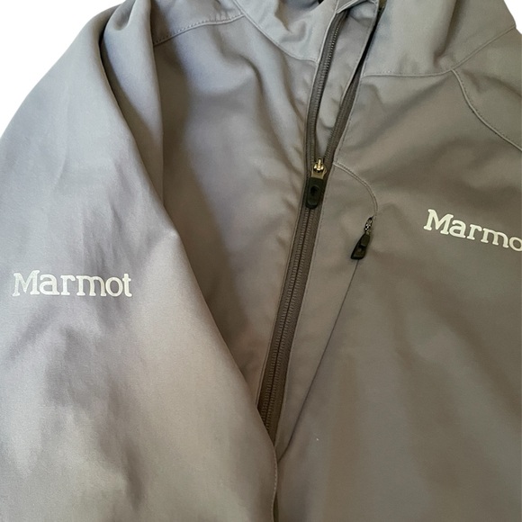 Ladies Marmot Gore Windstopper Gray Jacket, XL - Picture 3 of 11